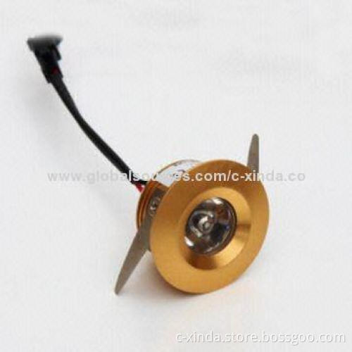 High Power LED Cabinet Light-1W, Beam angle of 30,45 or 60 degree